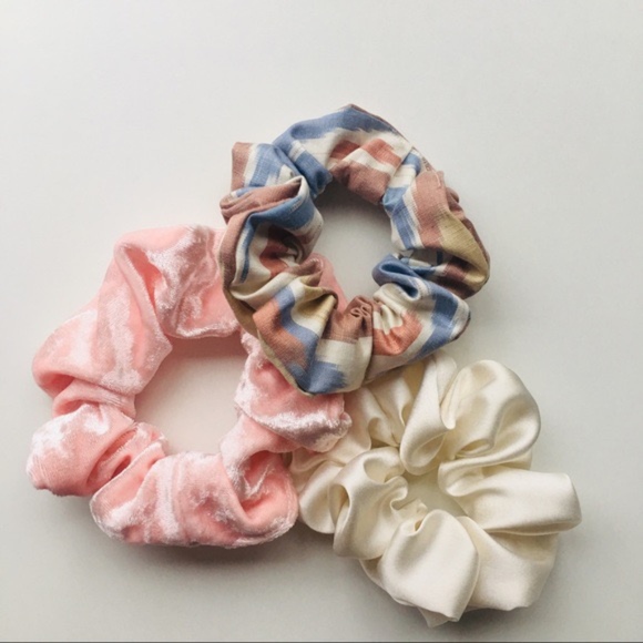 iEcoSew Accessories - EcoFriendly Hair Scrunchies set of 3